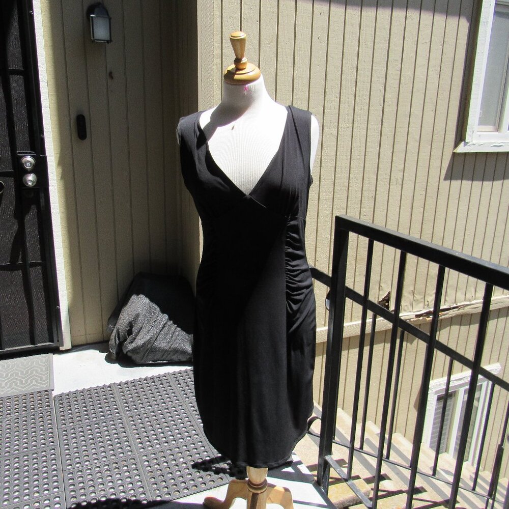 #93. NEW WOMEN'S LITTLE BLACK DRESS BY MODA INT'L  (SIZE L  10-12)
